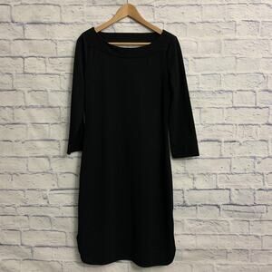 Black 3/4 Sleeve Banana Republic Dress